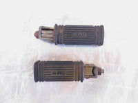 BMW Airhead R100 R60 R75 R100RT Left/Right Rear Passenger Footrest Foot Pegs - C3 Cycle