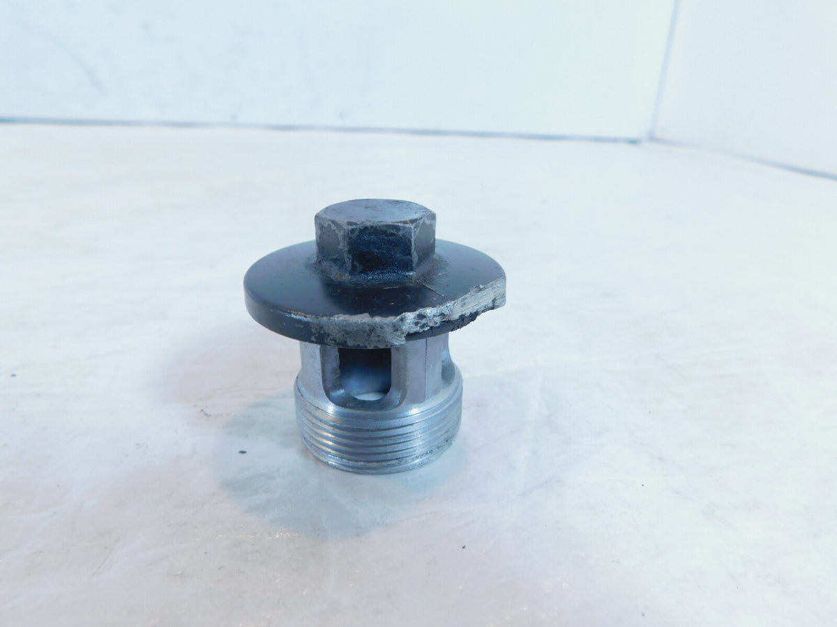 Kawasaki Vulcan 800 900 1500 1600 Classic Nomad Black Engine Oil Filter Bolt Cap - C3 Cycle
