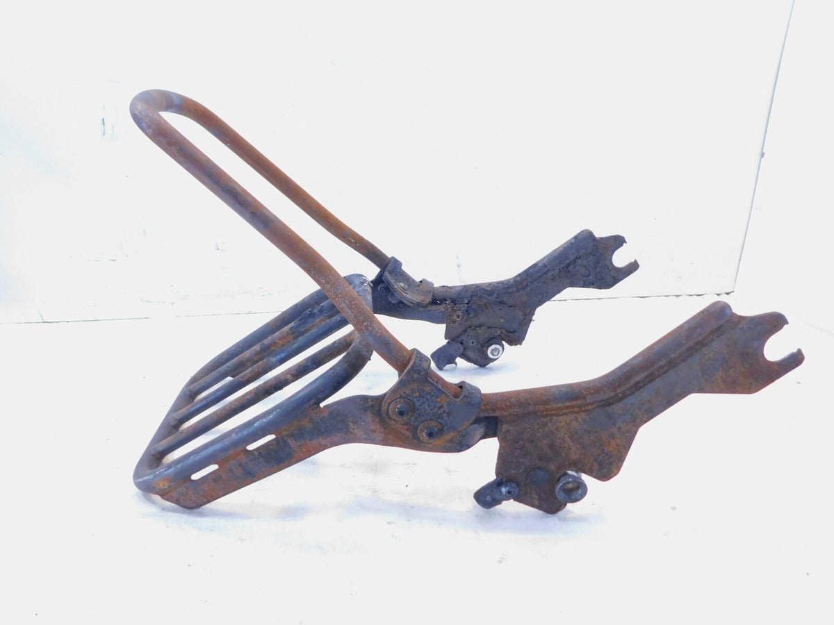 18-24 Harley Davidson Softail Rear Passenger Sissybar Backrest w/ Luggage Rack - C3 Cycle