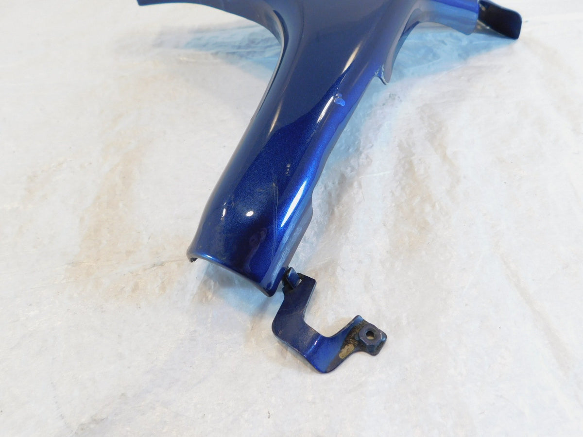 87-09 Suzuki Intruder 1400 VS1400 Boulevard Blue Front Right Frame Neck Cover - C3 Cycle