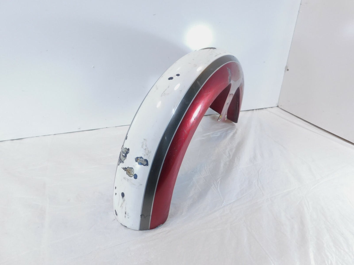 Harley Davidson Road King Street Electra Glide 23" Front Wheel Red White Fender