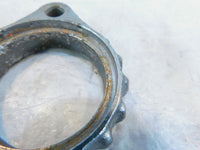 (2) Yamaha XS750 Special XS850 Exhaust Header Pipe Nut Ring Flange Mounts
