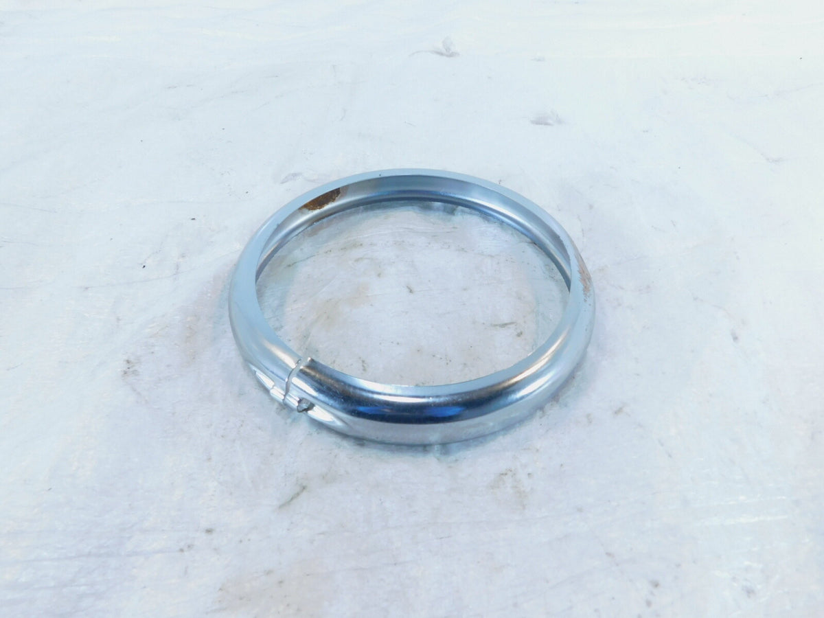 Harley Davidson Dyna FXR Softail & Sportster Chrome Front Headlight Trim Ring - C3 Cycle