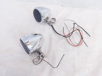 Harley Davidson Road King Softail Dyna Sportster 1" Handlebar Mounted Speakers - C3 Cycle