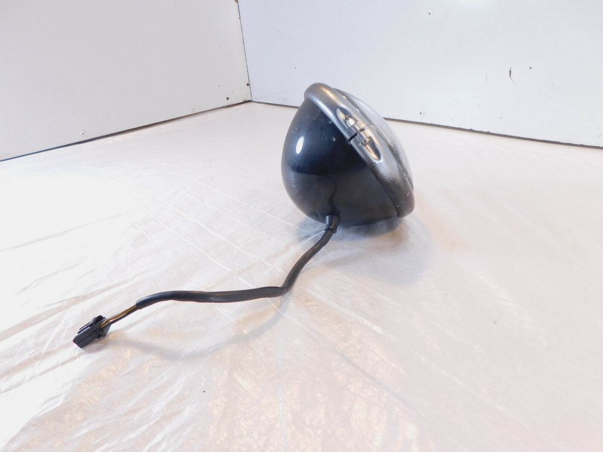 Harley Davidson Sportster 883 & 1200 Black Headlight Headlamp w/ Bucket Housing