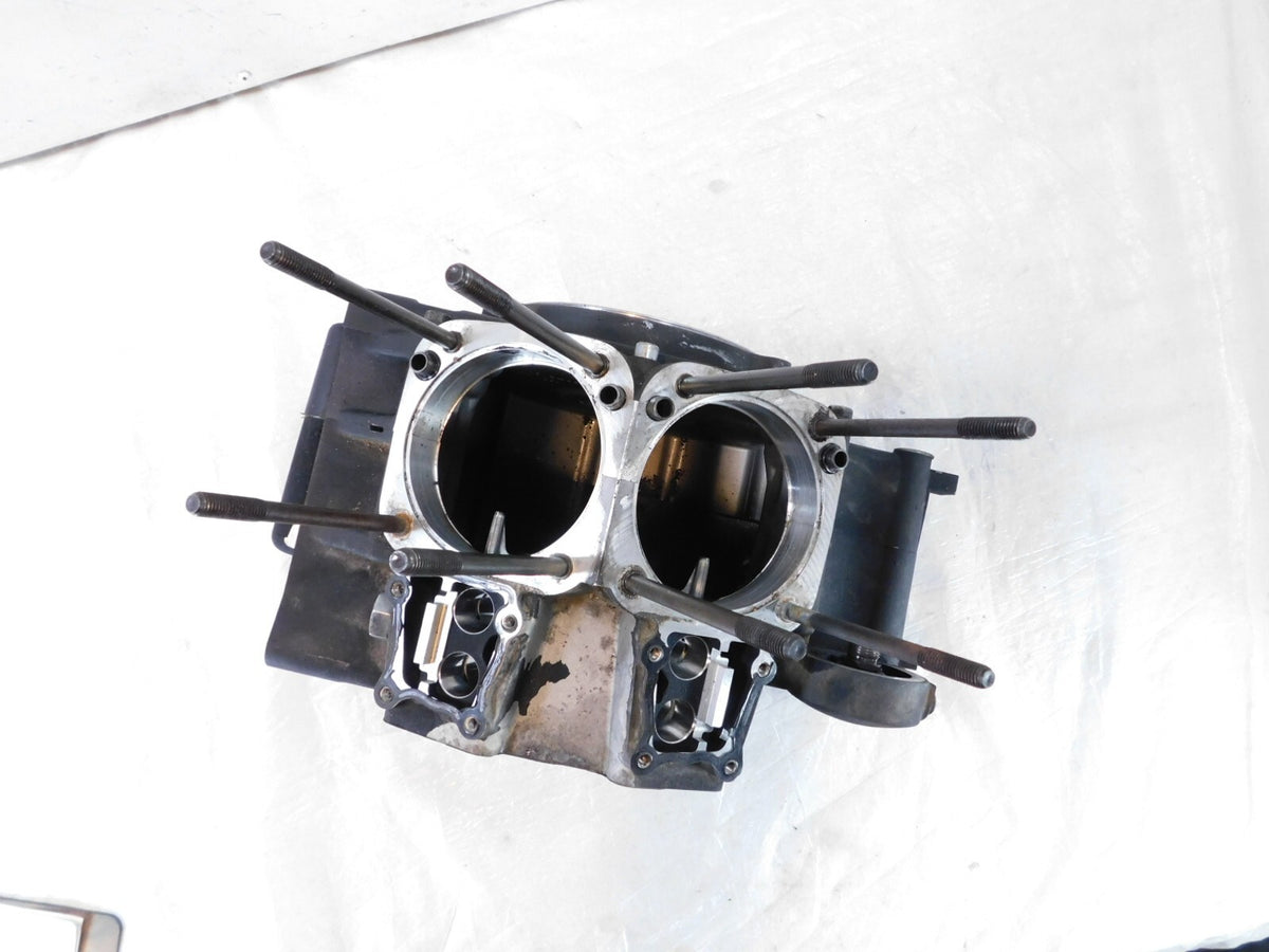 Harley Davidson Softail Heritage Classic Black Twin Cam Crankcase Crank Cases - C3 Cycle