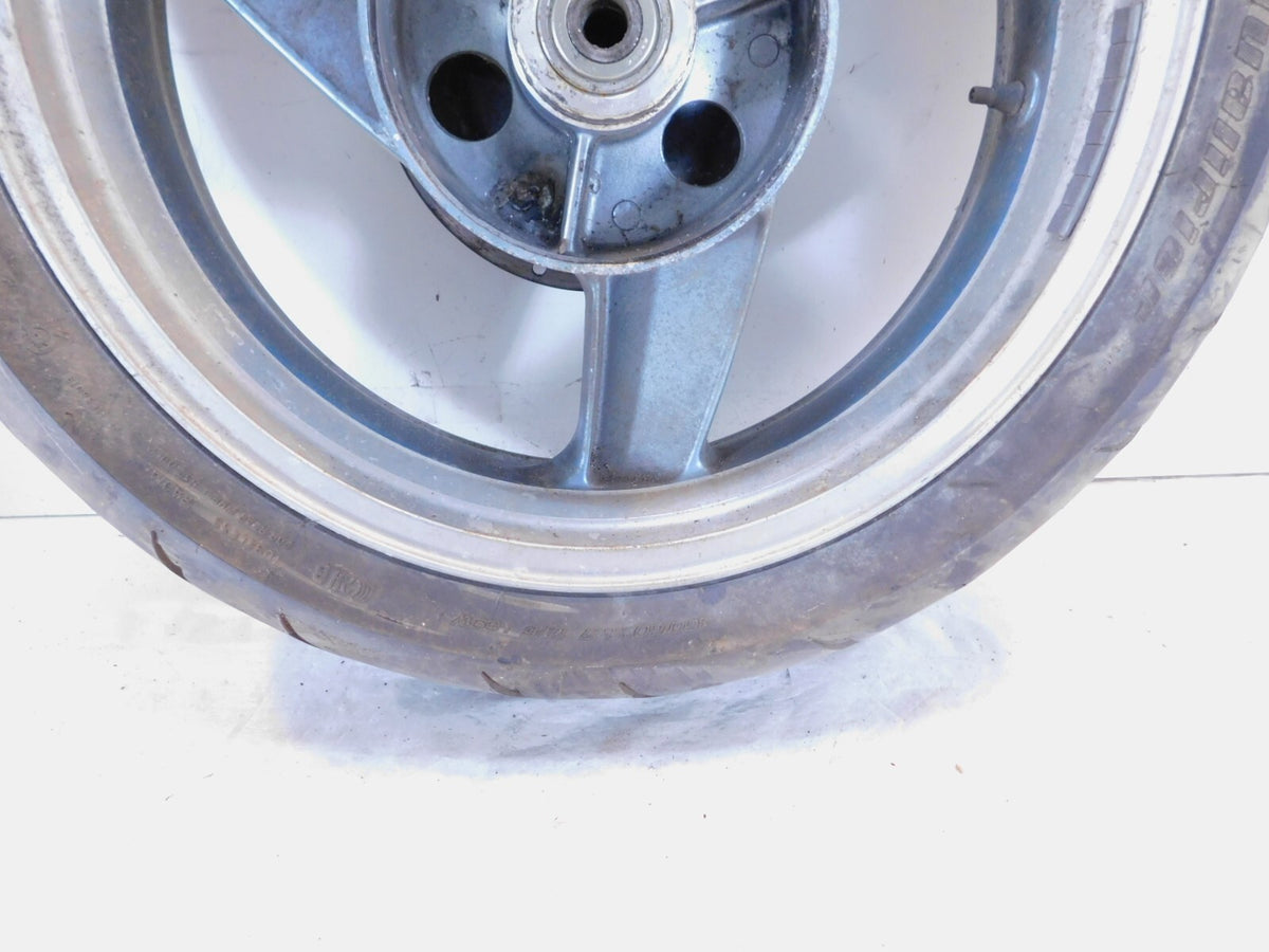1992-1993 Kawasaki Ninja ZX6 ZX600 ZX600D Rear Wheel Rim Hub & Brake Disc Rotor - C3 Cycle