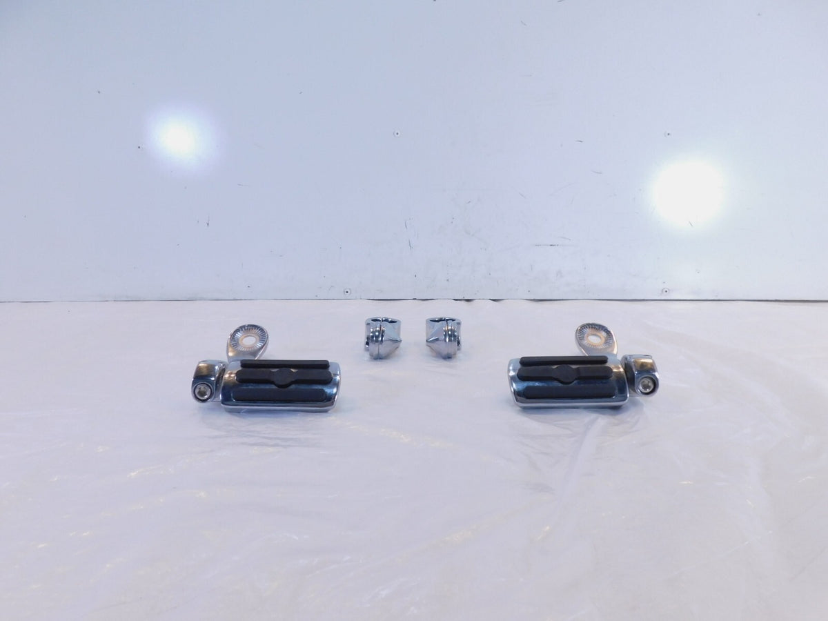Harley Davidson Electra Glide & Road King Adjustable Highway Footrest Footpegs - C3 Cycle