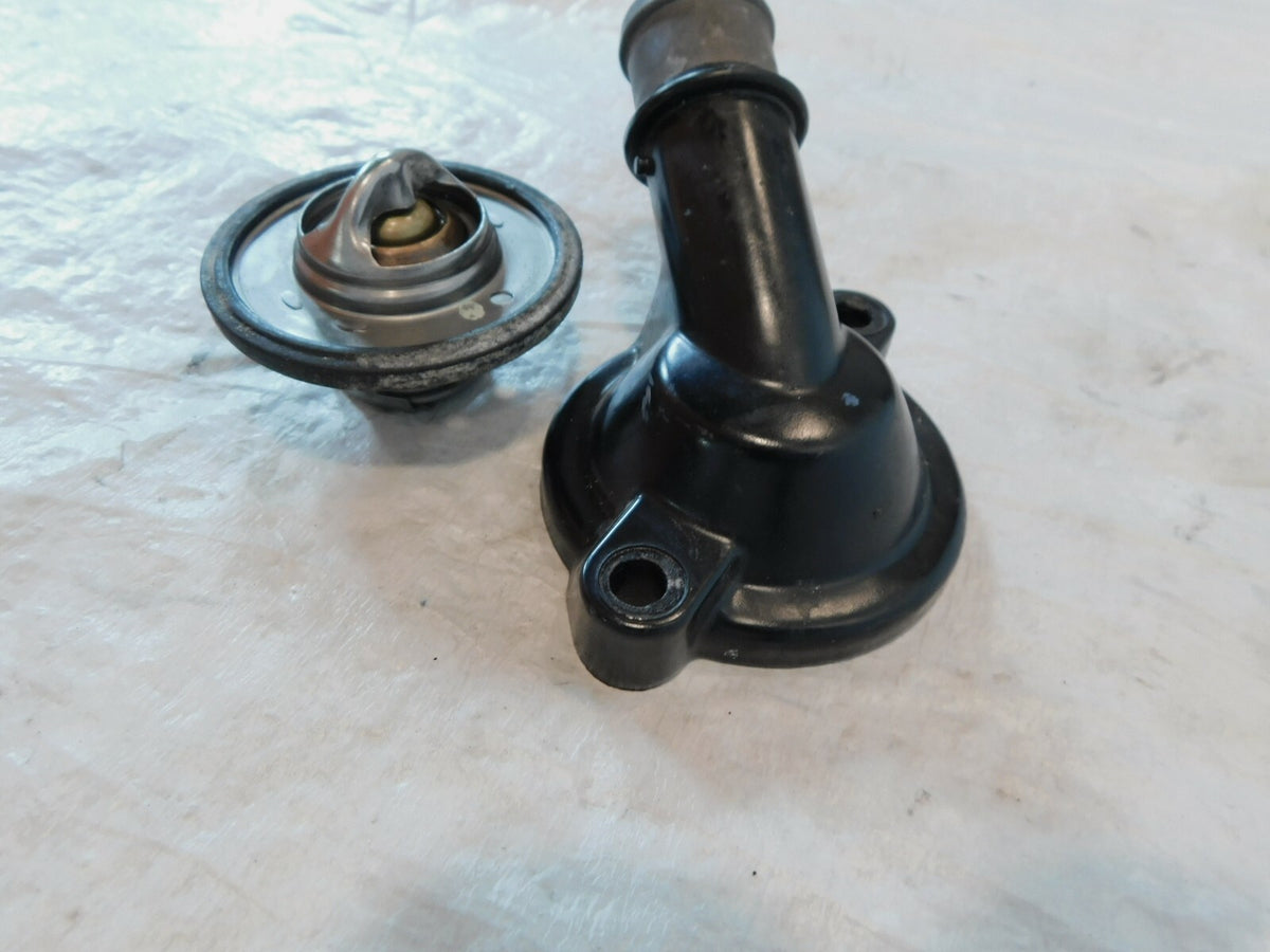 Triumph Bonneville T120 Street Twin & Thruxton Engine Coolant Thermostat & Pipe - C3 Cycle