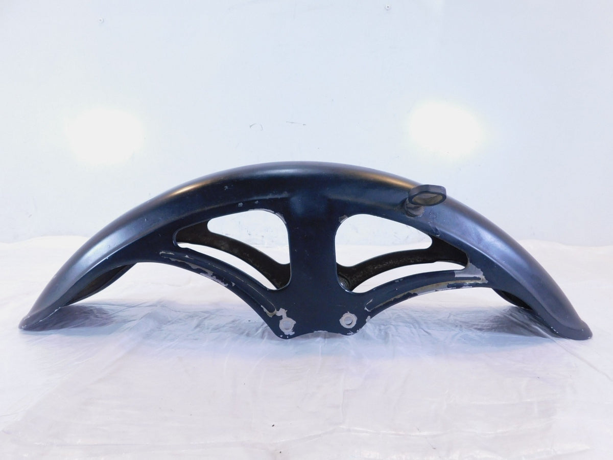 1981 81 Yamaha Virago 750 XV750 Black Front Wheel Cover Fender 4X7-21501-00 - C3 Cycle