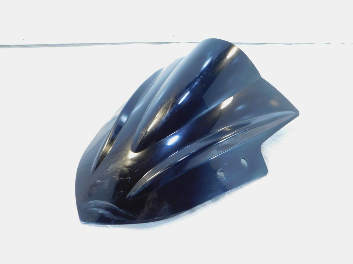 13-17 Kawasaki Ninja 300 EX300 Black Front Windshield Windscreen Cowling Fairing - C3 Cycle