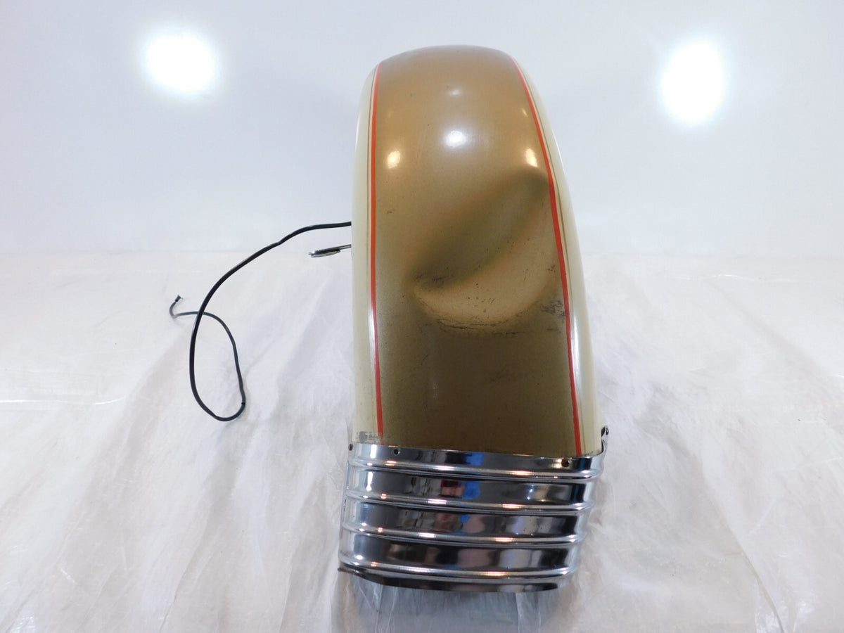 Harley Davidson EVO Touring Electra Glide Tan Front Wheel Cover Fender - C3 Cycle