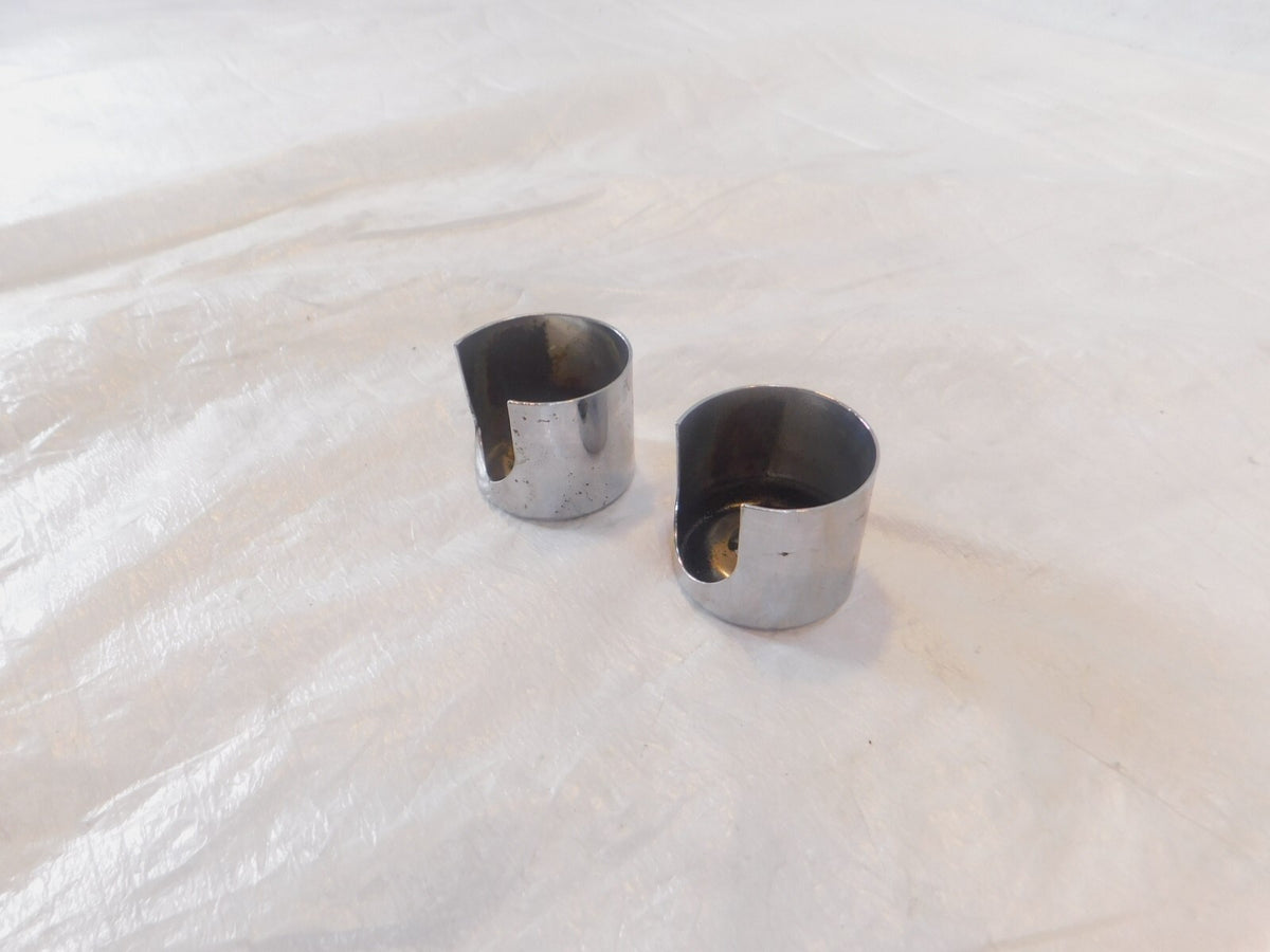 1986-1990 Harley Davidson Sportster 883 & 1200 Chrome Rear Shock Bolt Covers - C3 Cycle