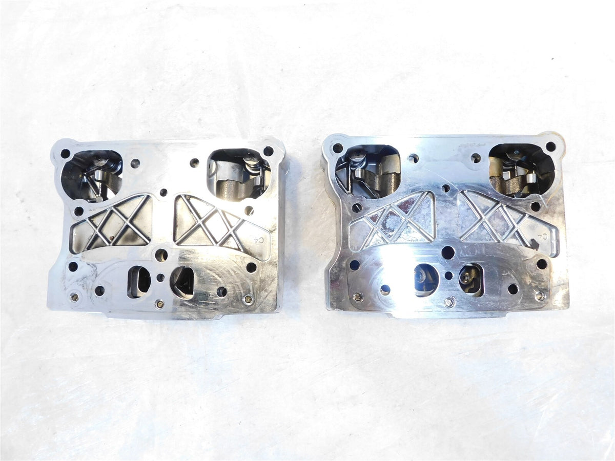 Harley Davidson Touring Dyna & Softail Chrome Cylinder Head Top Rocker Boxes - C3 Cycle