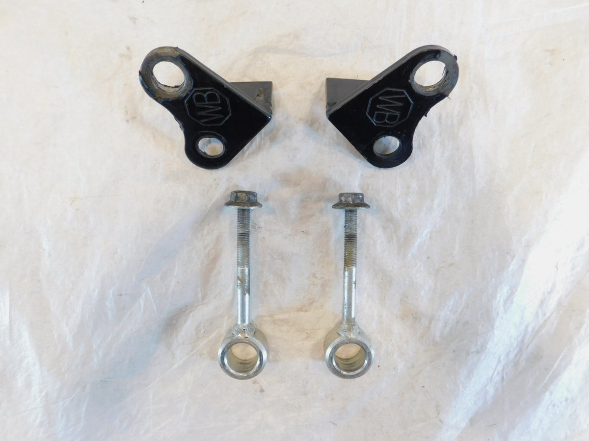 Harley Davidson Road King & Electra Glide Rear Shock Absorber Lowering Brackets - C3 Cycle