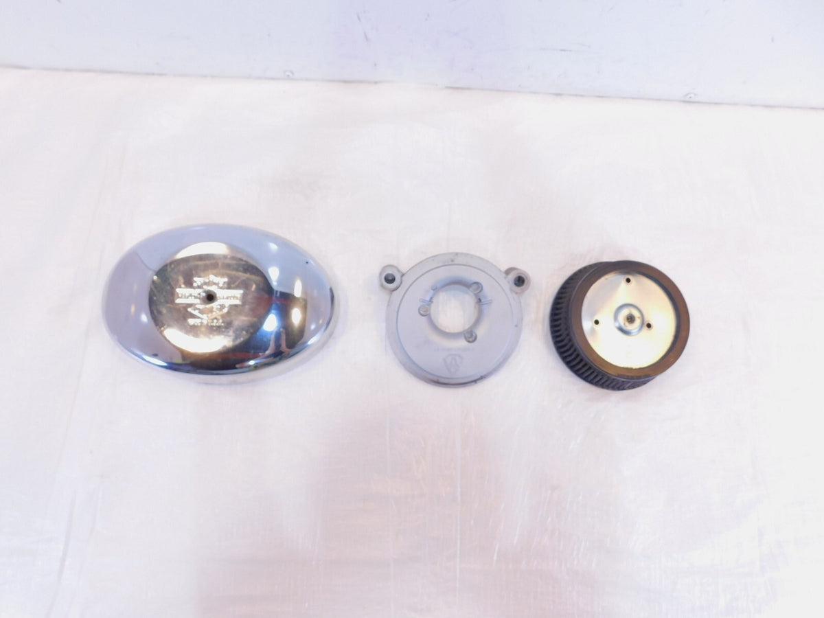Harley Davidson Electra Glide Dyna & Softail Arlen Ness Air Cleaner Backplate - C3 Cycle