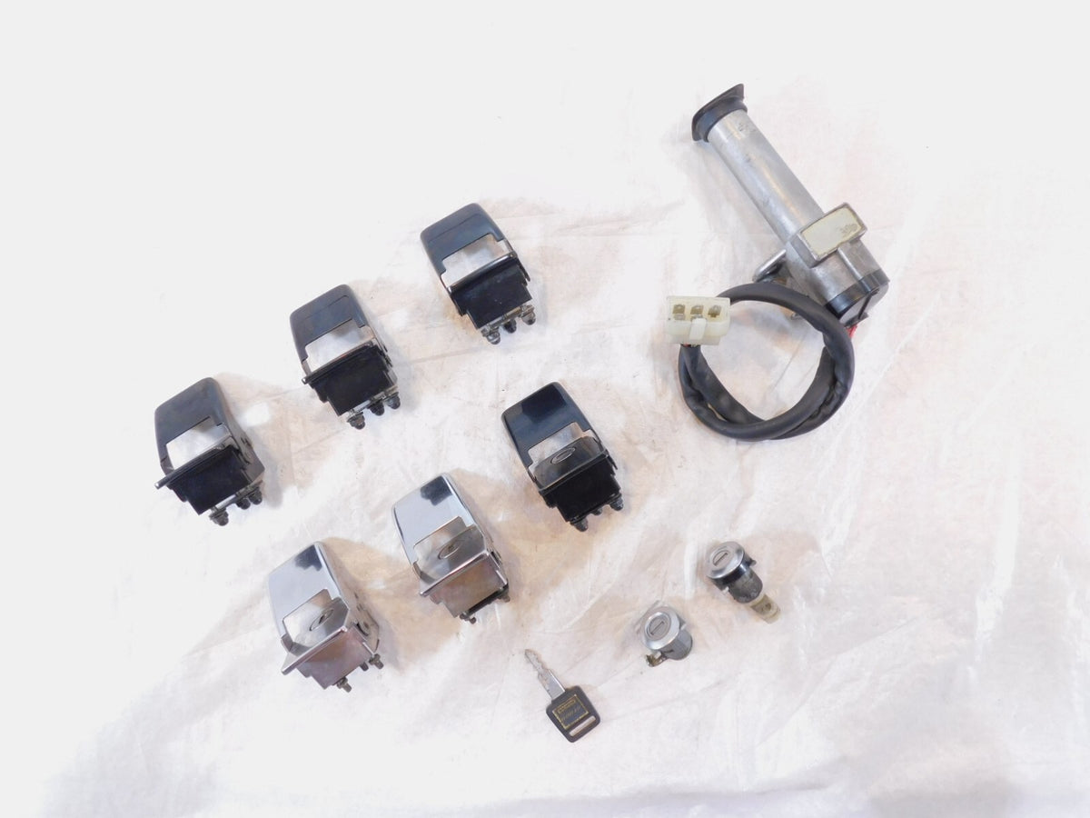 1996-2002 Honda ST1100 ST1100A ABS Ignition Switch & Saddle Bag Lockset w/ Key - C3 Cycle