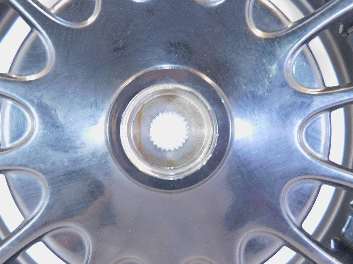 Piaggio Vespa Sprint 50 125 150 Black Spoked Rear Wheel Rim w/ Tire 12x3 - C3 Cycle