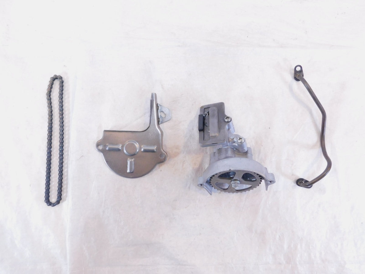 Yamaha Virago 700 XV700 750 XV750 1000 1100 XV750 Oil Pump w/ Gear Chain & Cover - C3 Cycle