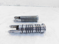 Harley Touring FXR Dyna Sportster & Softail Chrome & Rubber Footpegs Footrests - C3 Cycle