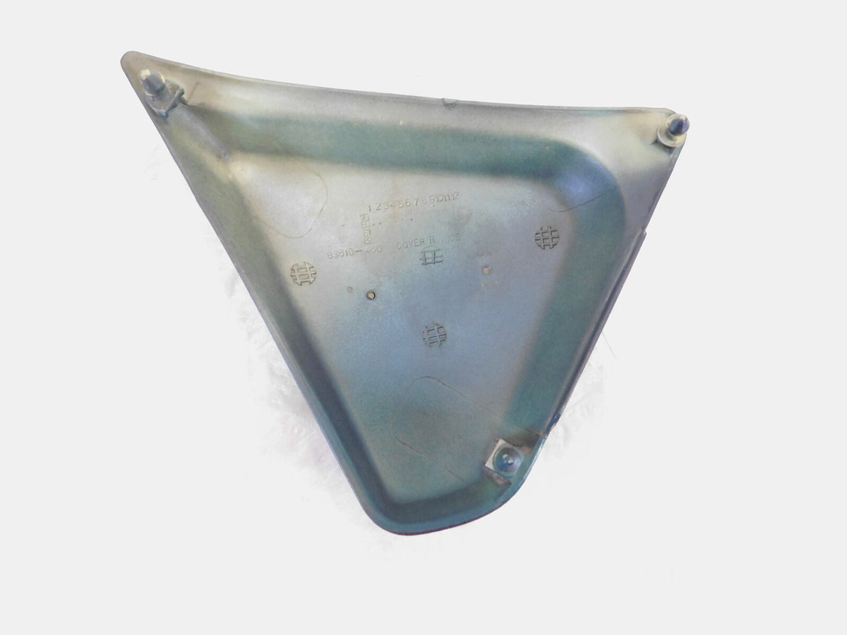 1980 80 Honda CB650 CB650C Custom Blue Right Side Cover Fairing Cowling Trim - C3 Cycle