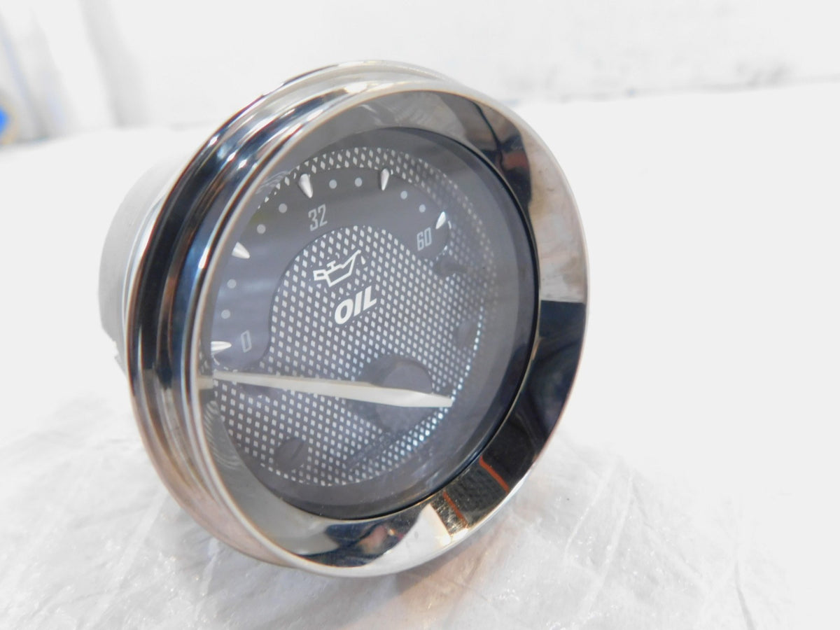 Harley Touring Electra Glide Ultra Classic Aluminum Engine Oil Pressure Gauge - C3 Cycle