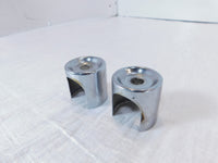 Pair Harley Davidson Sportster 883 1200 Shock Absorber Mount Bolt Covers - C3 Cycle