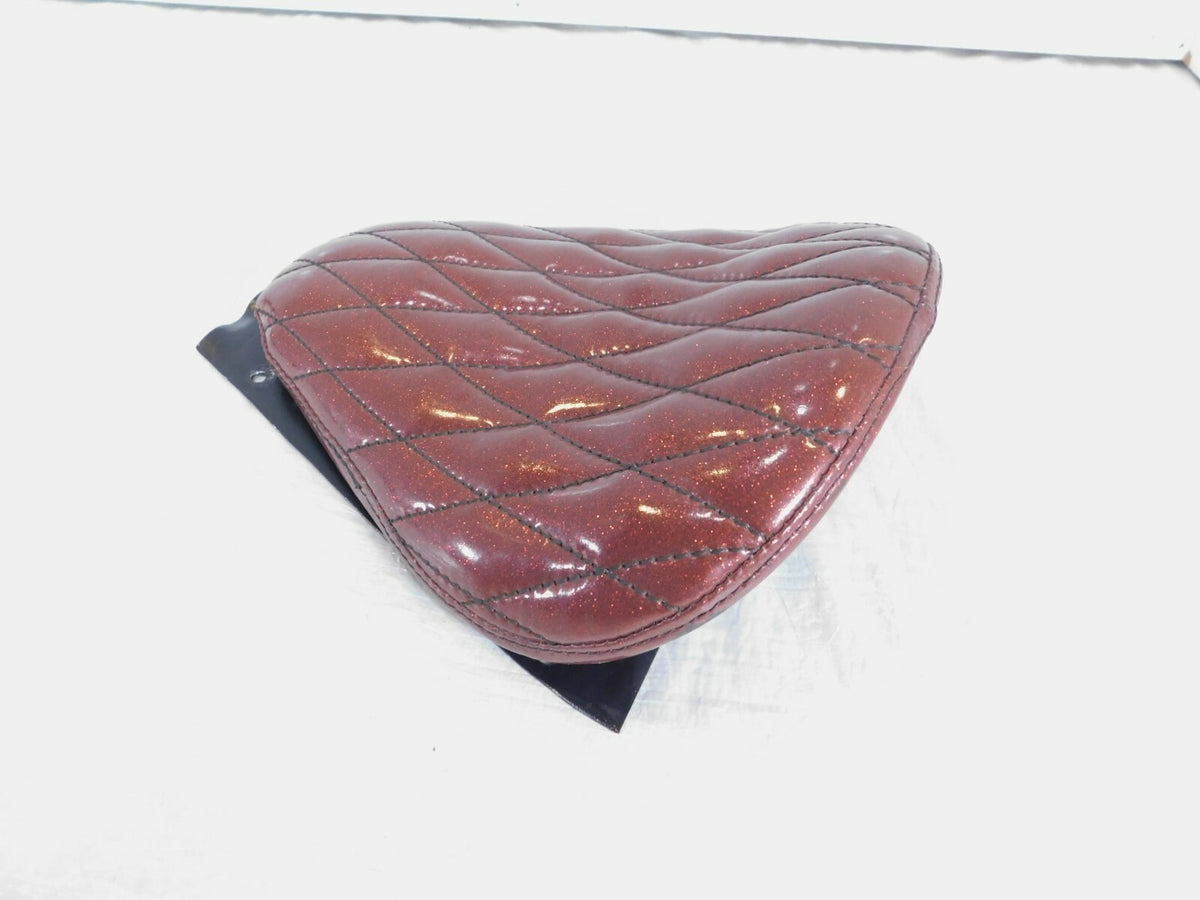 1983-2003 Harley Davidson Sportster 883 1200 La Rosa Design Custom Red Solo Seat - C3 Cycle