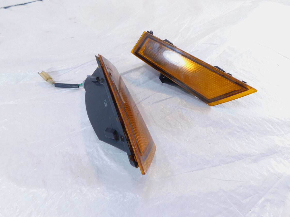 1988-1997 Honda GL1500 Goldwing 1500 Front R/L Turn Signal Indicator Light Lamps - C3 Cycle