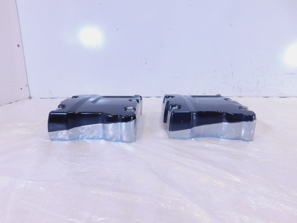 Harley Road King Dyna & Softail Black Cylinder Head Top Rocker Boxes & Arms - C3 Cycle