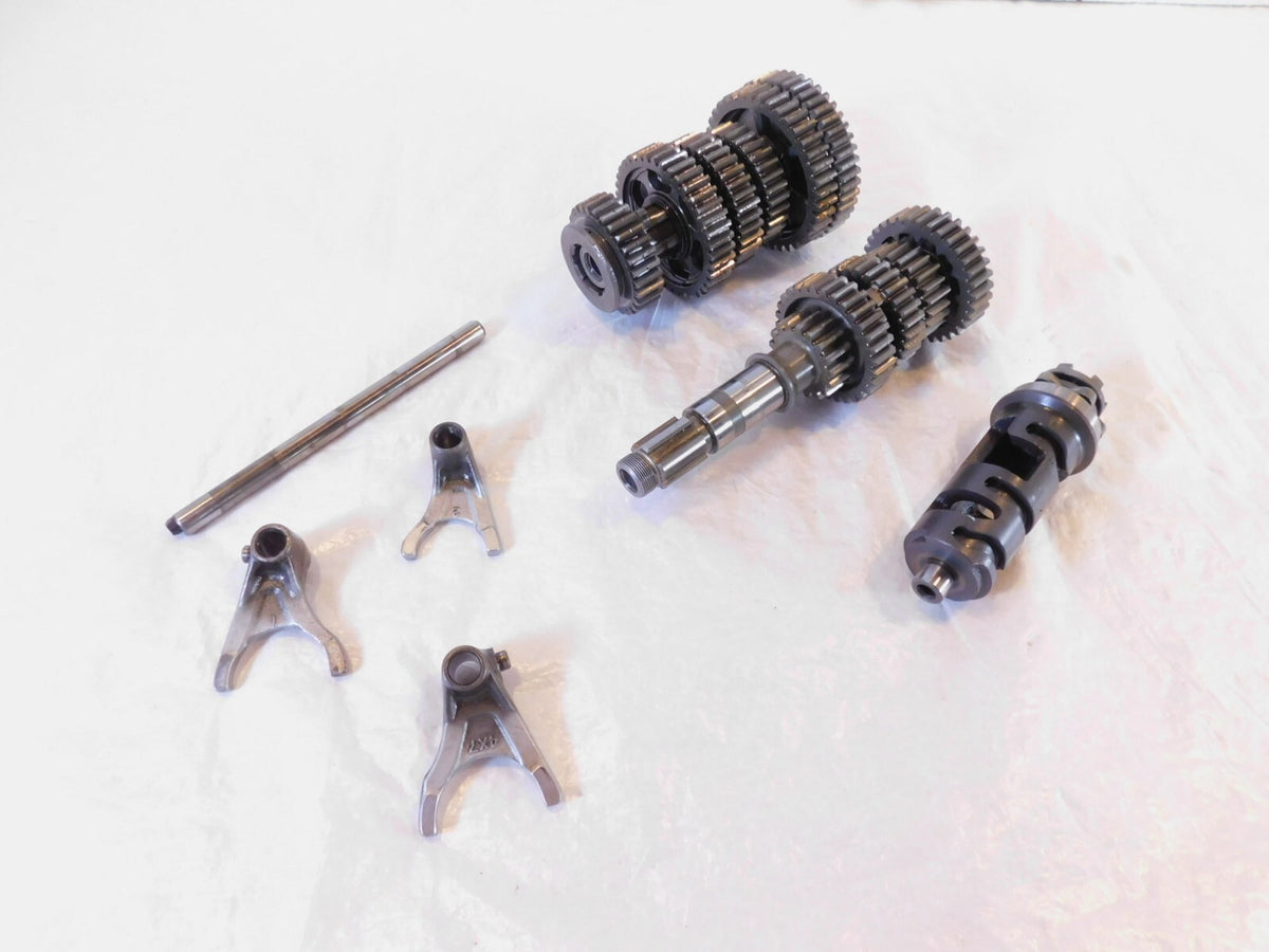 1986-1999 Yamaha Virago 1100 XV1100 Transmission Gears & Shift Drum w/ Forks - C3 Cycle
