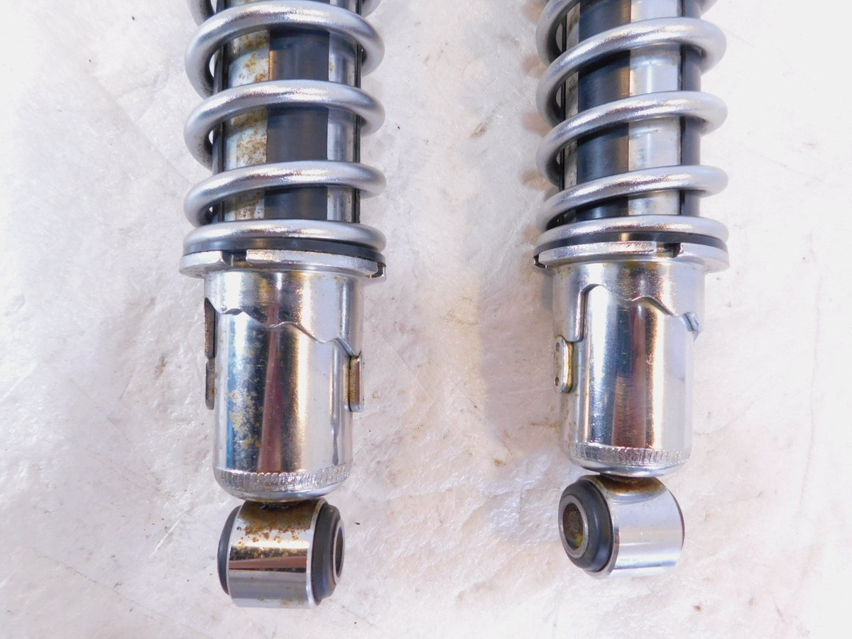 2007-2010 Harley Davidson Sportster 883 & 1200 Low Chrome Rear Shock Absorbers - C3 Cycle