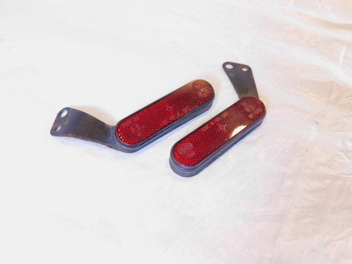 2007-2012 Triumph Tiger 1050 SE Right/Left Front Fender Fork Reflectors & Mounts - C3 Cycle