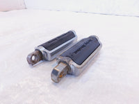 Harley Touring FXR Dyna Sportster & Softail Metal & Rubber Footpegs Footrests - C3 Cycle