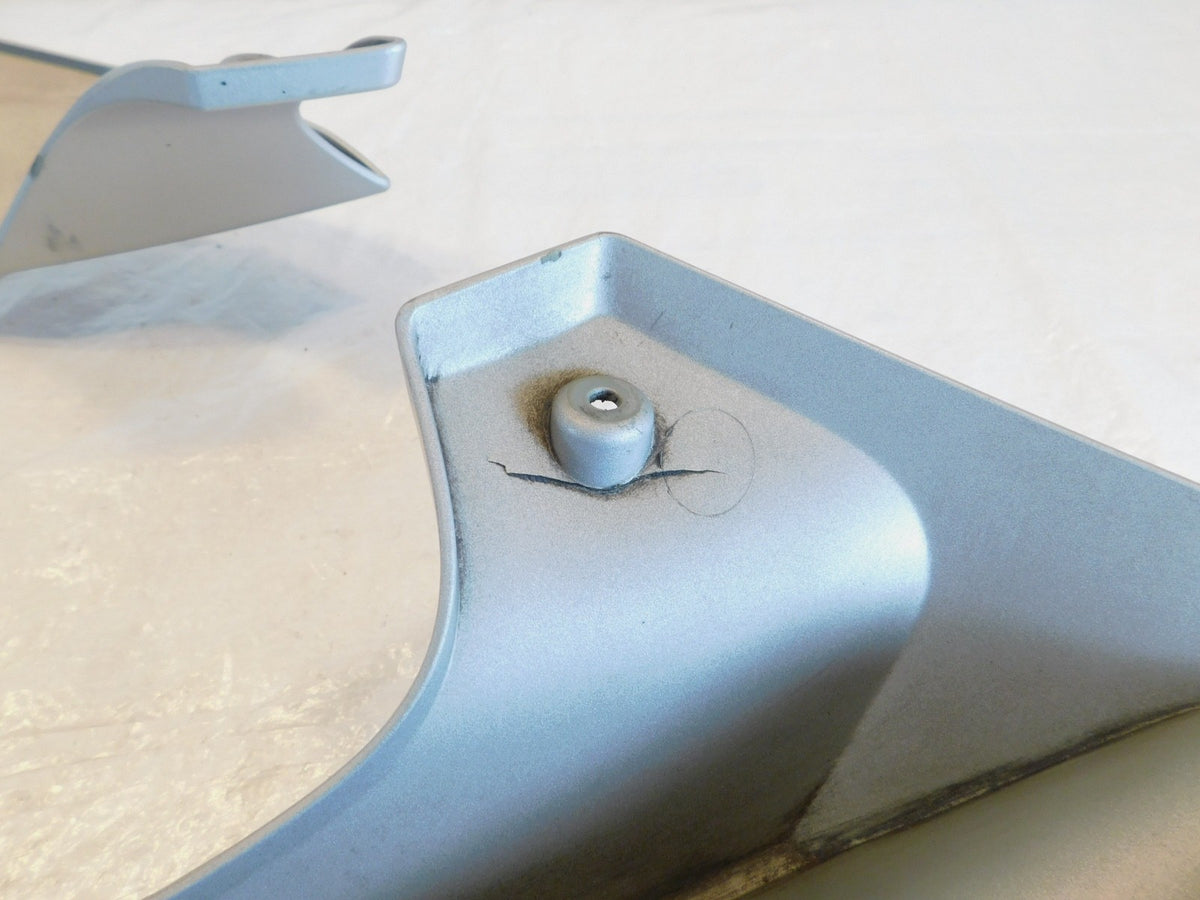2010-2013 BMW R1200RT R900RT Silver Right Lower Engine Spoiler Fairing Cowl - C3 Cycle