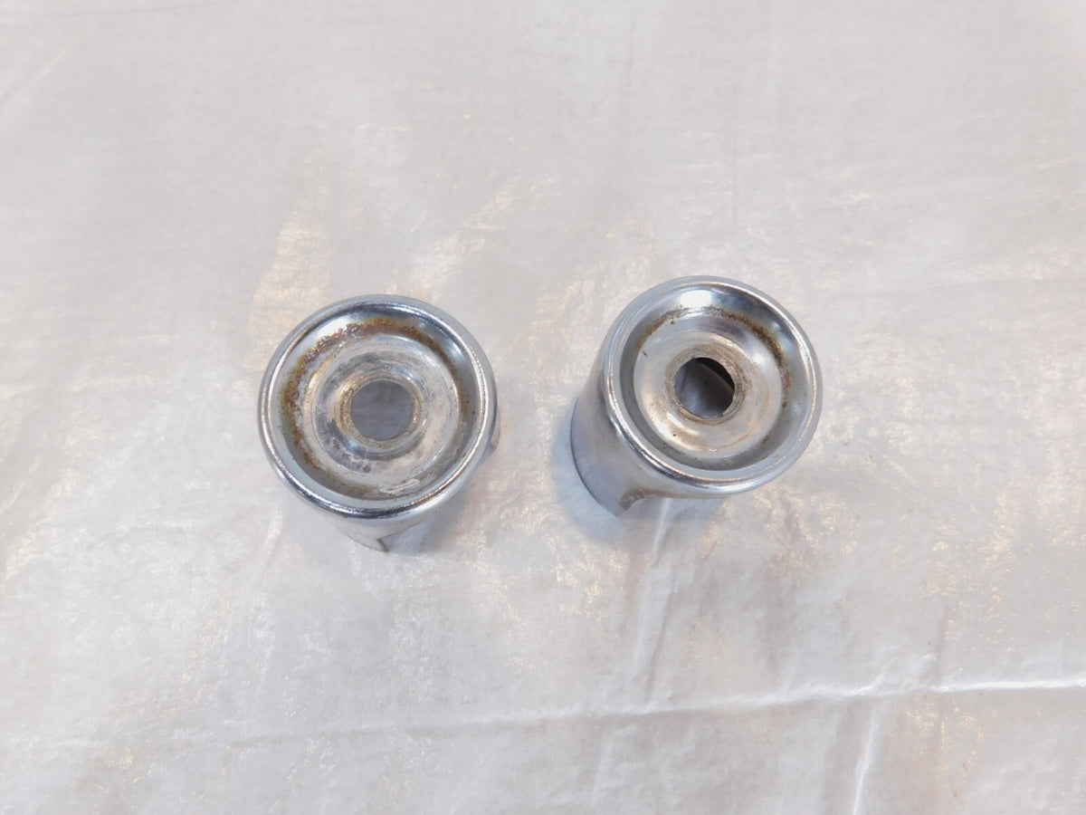 Pair Harley Davidson Sportster 883 1200 Shock Absorber Mount Bolt Covers - C3 Cycle