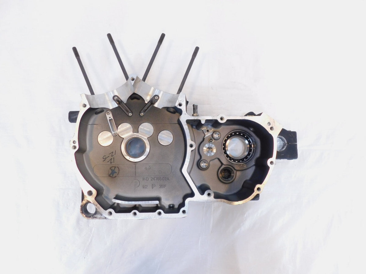 09-10 Buell XB12R Firebolt XB12S Lighting Ulysses Right Engine Motor Crankcase
