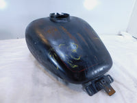 Black Harley Davidson Touring Road & Street & Electra Glide Fuel Gas Petrol Tank - C3 Cycle