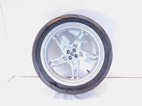 BMW R1100S R1150R R1150RS R1150RT Silver Rear Wheel Rim w/ Tire - 5x17" - C3 Cycle