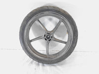 2006-2016 Triumph Daytona 675 Spoked Front Wheel Rim & Tire 3.5" x 17" - Cracked - C3 Cycle