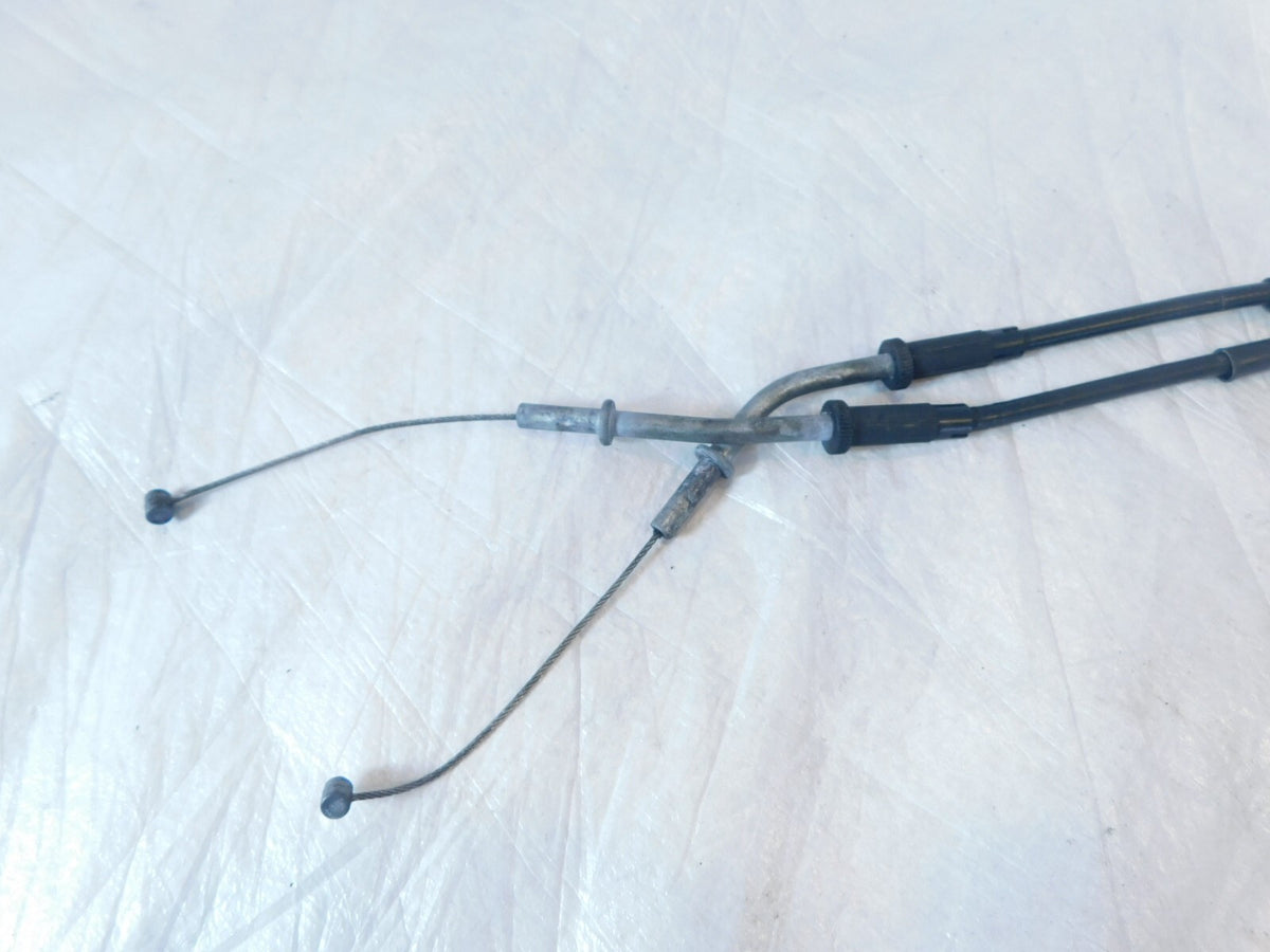2000-2001 Kawasaki Ninja ZX12R ZX1200 ZX1200A Throttle Open/Close Cable Lines - C3 Cycle