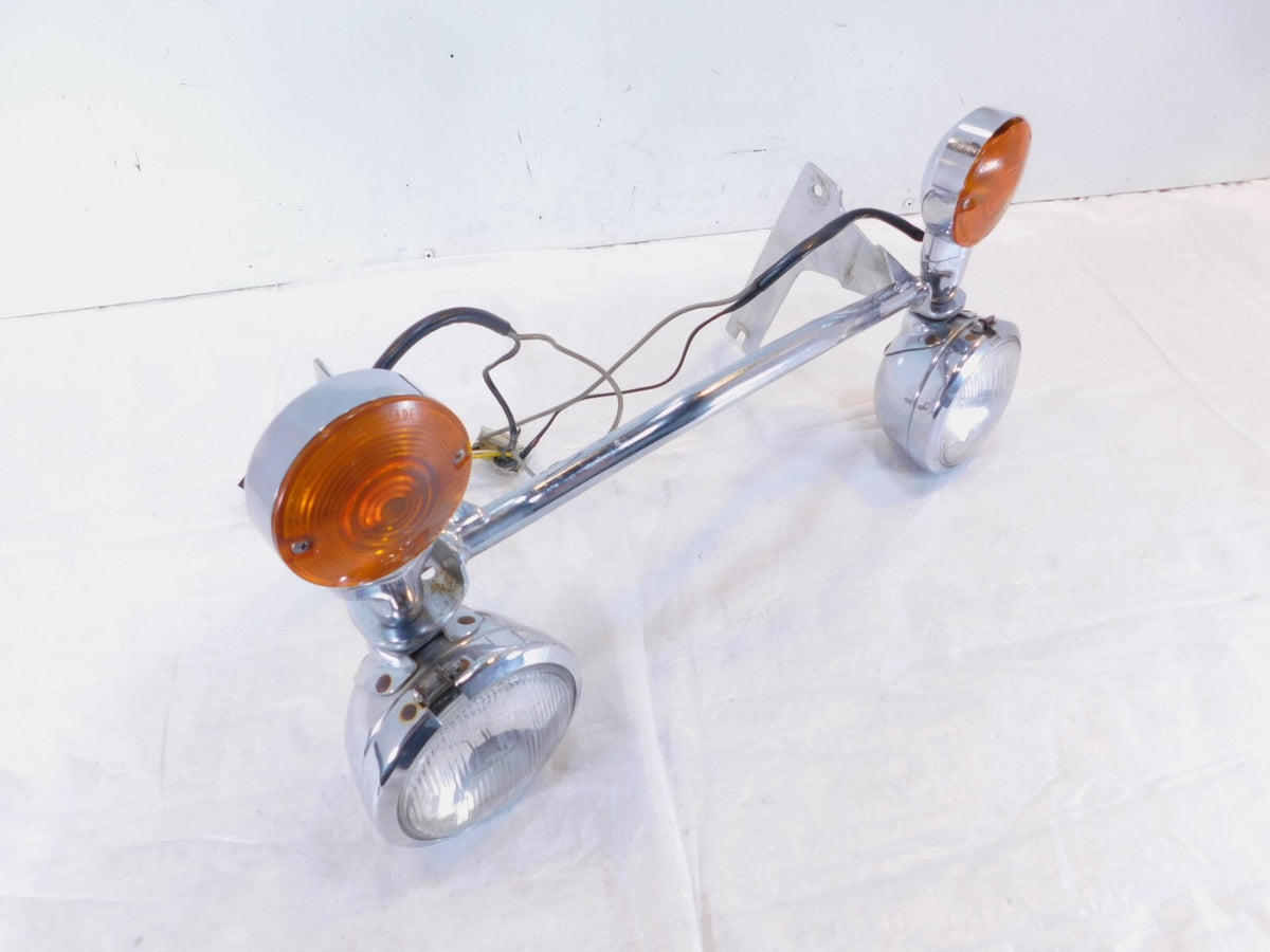Harley Davidson Electra Glide Classic Ultra & Sport Auxiliary Fog Lights & Bar - C3 Cycle