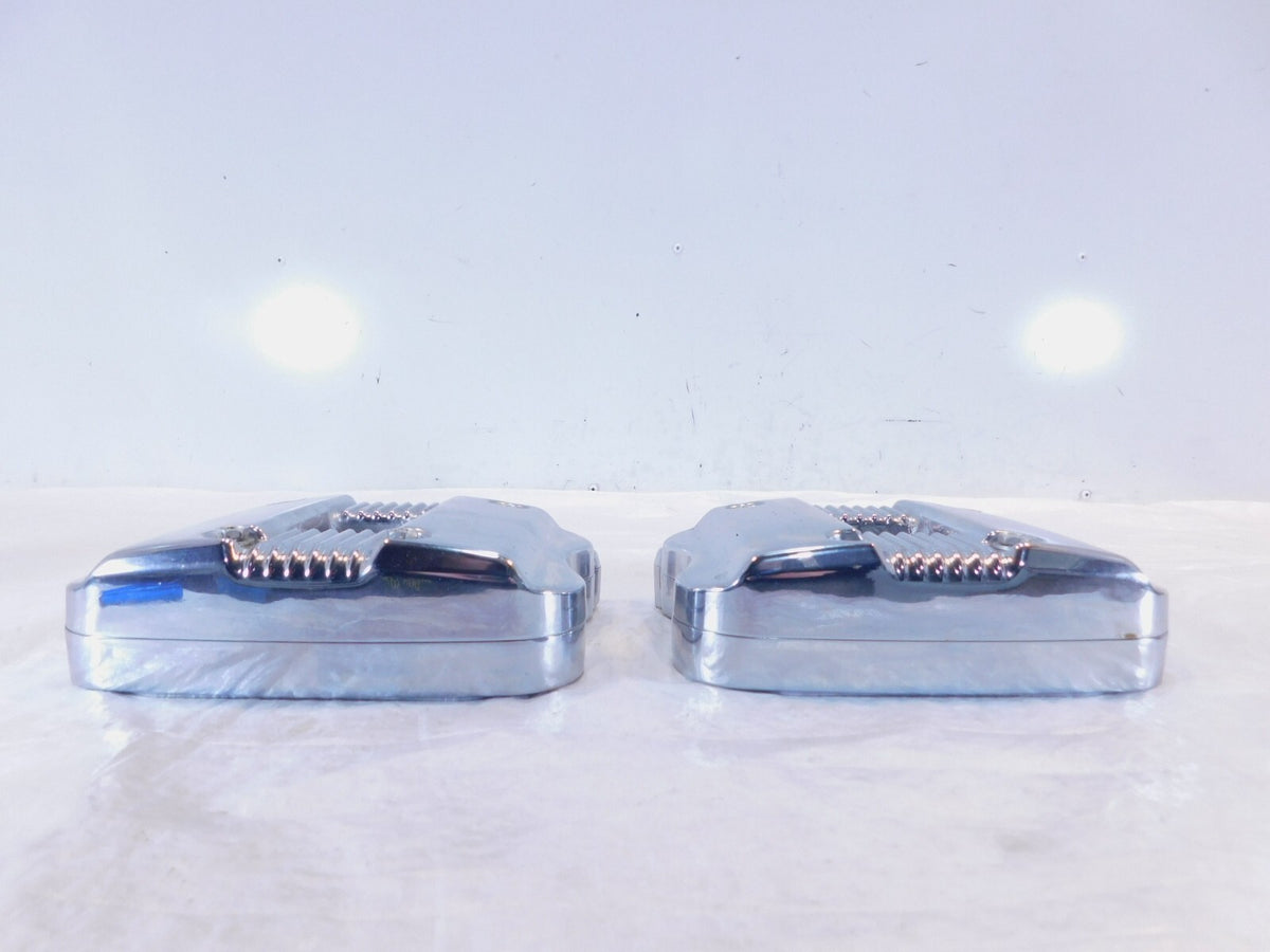 Harley Davidson Sportster 883 & 1200 Chrome Cylinder Head Cover Rocker Boxes