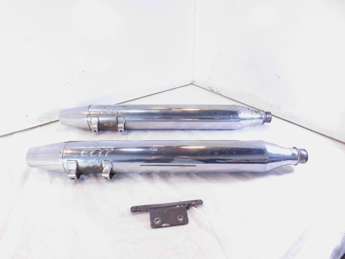 Harley Road King & Electra Glide Supertrapp Super Trapp Exhaust Pipe Mufflers - C3 Cycle