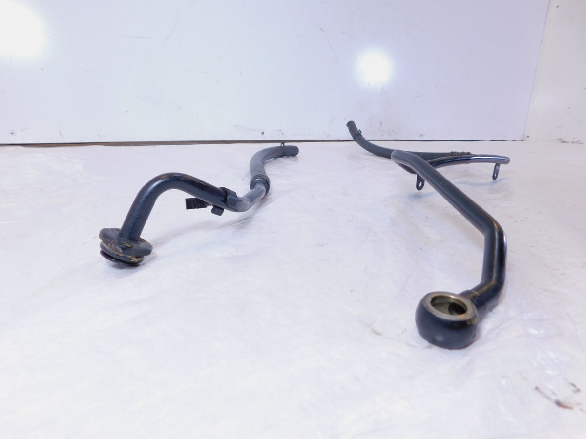 1993-2005 BMW R1100RS R1150RS Black Engine Motor Oil Inlet/Outlet Cooling Pipes - C3 Cycle