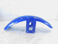 Harley Davidson Sportster 883 & 1200 Blue Front Wheel Cover Fender - Dented - C3 Cycle