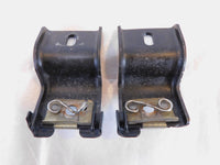 Harley Davidson Touring Electra Glide & Road King Black Saddlebag Mount Brackets - C3 Cycle
