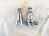 1995 95 Buell S2 S2T Thunderbolt Chrome Rider Footpeg Mount Bracket Clevis - C3 Cycle