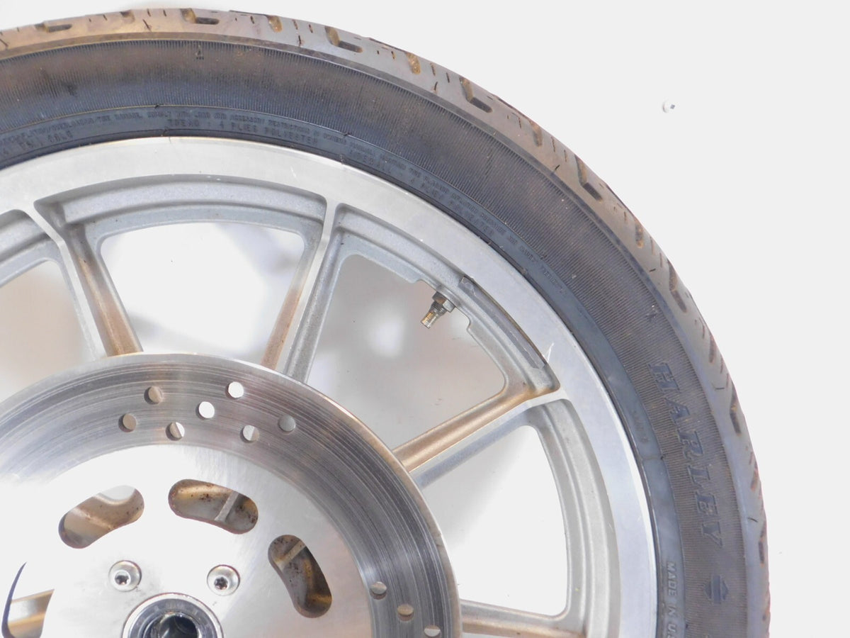 Harley Davidson Sportster 883 FXR Super Glide Dyna 19" Cast Front Tire Wheel Rim - C3 Cycle
