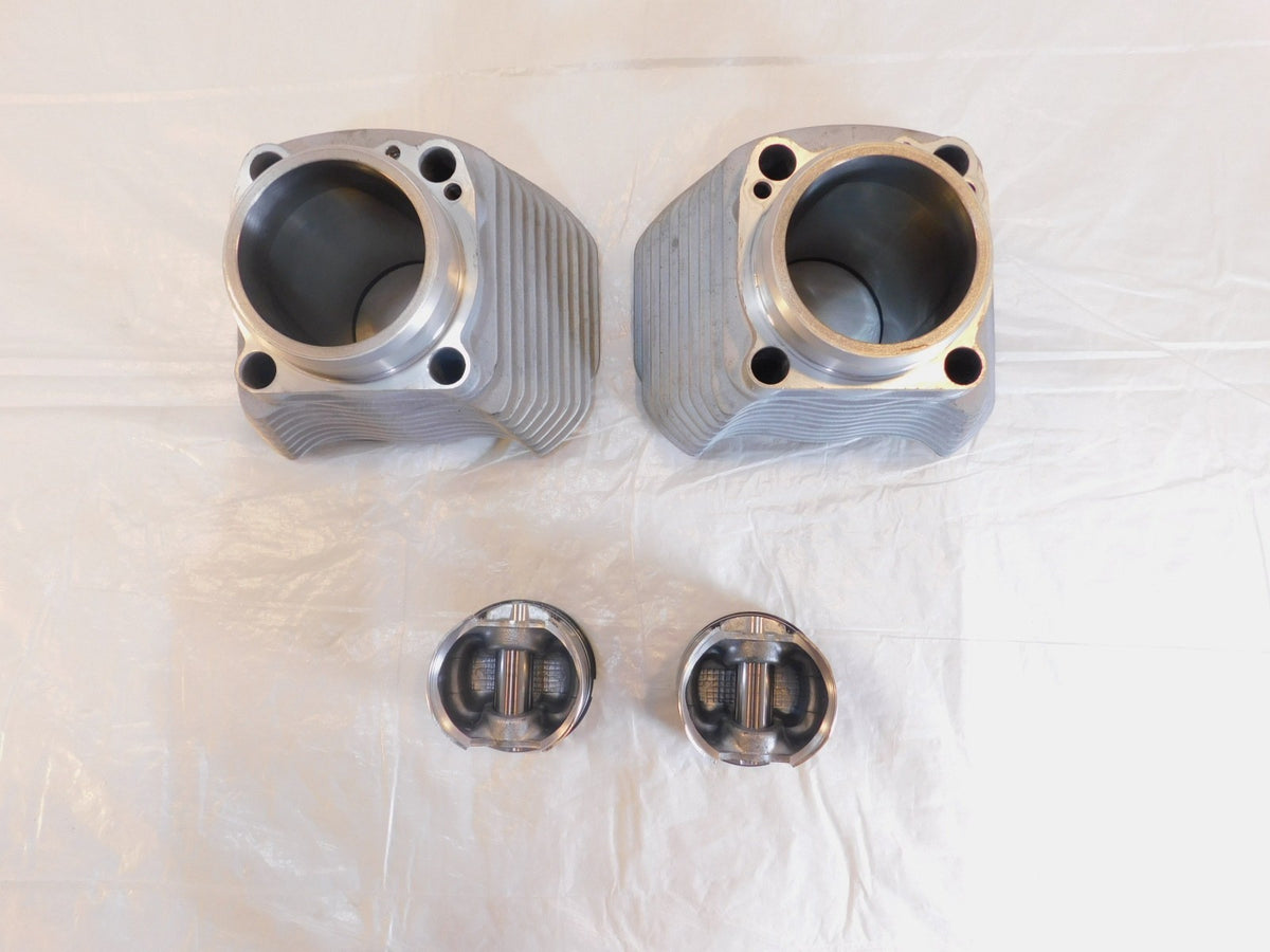 Harley Davidson Sportster 883 Custom & Low Silver Cylinders Barrels w/ Pistons - C3 Cycle